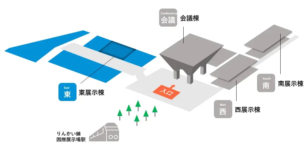 展示会マップ図1 展示会マップ図1