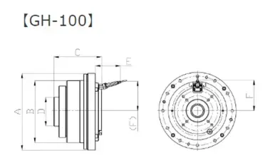 GH-100外形図