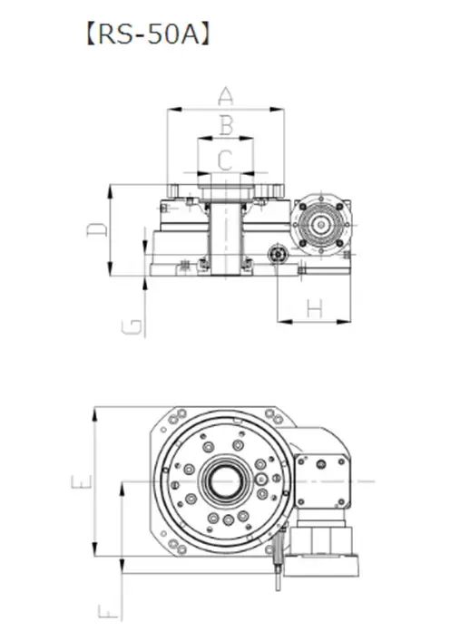 RS-50A外形図