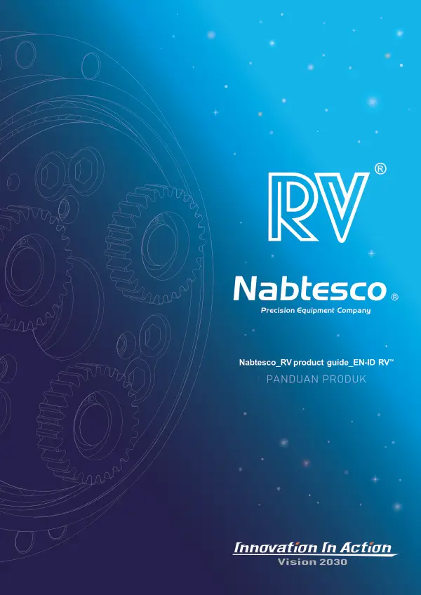 Nabtesco_RV product guide