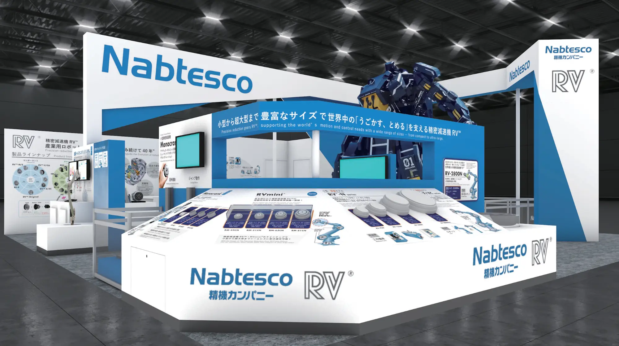 2025国際ロボット展　ナブテスコブース